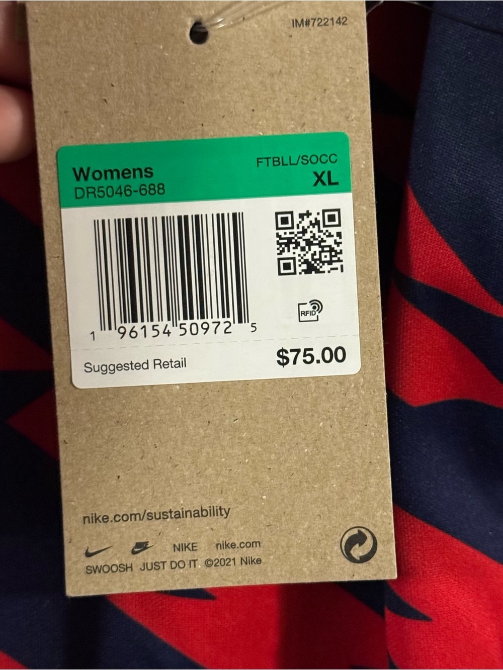 Women's Nike USWNT 2023 VW Pre-Match Jersey size XL
New with tags - Picture 8 of 9